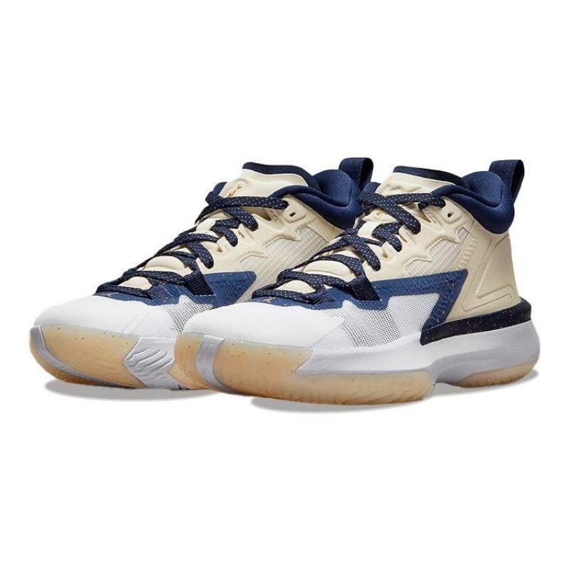 Air Jordan Zion 1 GS Pelicans Детские кроссовки Коричневый Ископаемый Белый DA3131-241