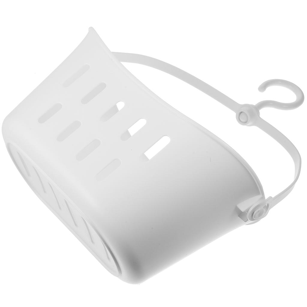 Plastic Storage Basket Bathroom Shower Trash Can Hanging Baskets for Organizing