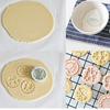 8PCS Flower Shape Cookie Molds Manual Press Cake Moulds Convenient Biscuit Dessert Making Tool for Baking Enthusiasts
