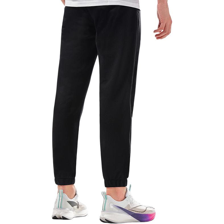 Мужские вязаные спортивные штаны Li Ning Черные AKLUE27-1