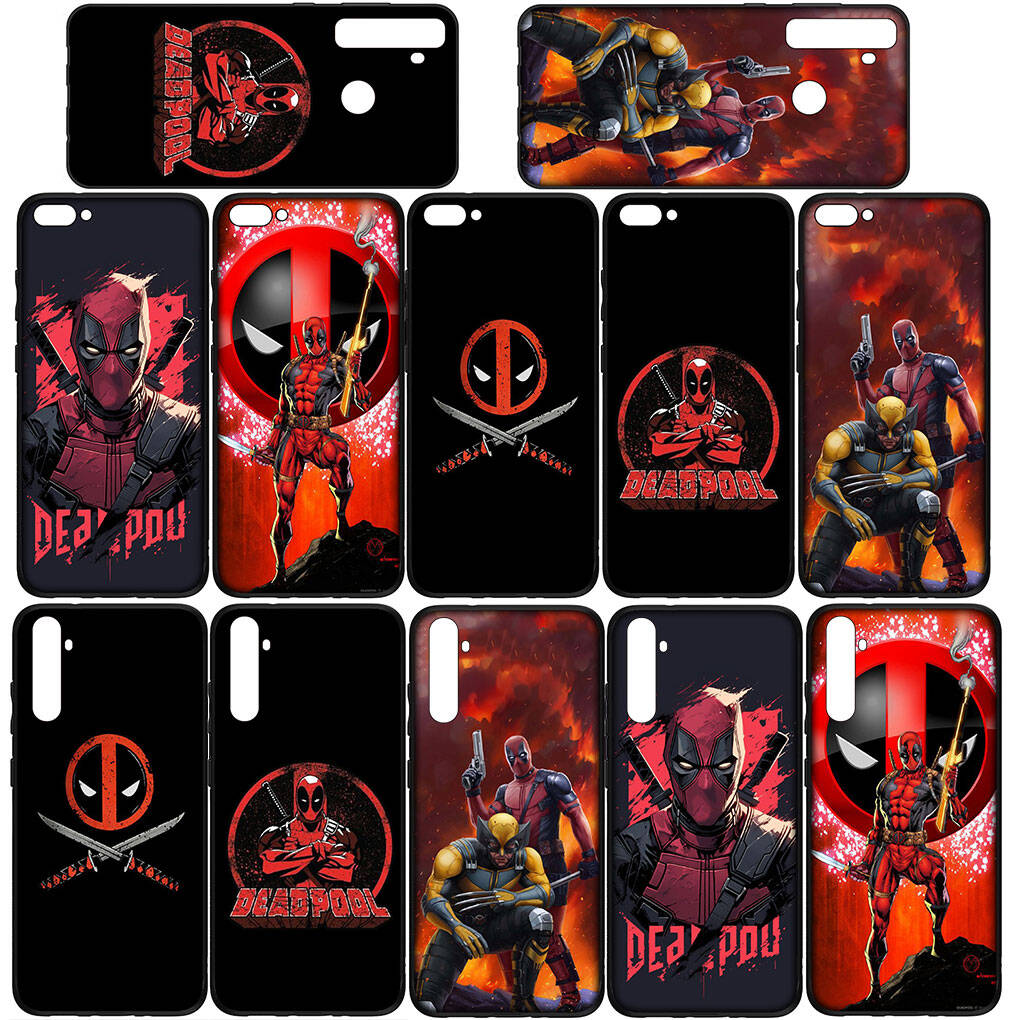 Cover for iPhone 17 16 15 Xiaomi Poco Redmi Note 14 13 12 11 Pro Max 9 16e Samsung Galaxy S25 S24 OPPO Huawei Wolverine Superhero Deadpool Phone Case