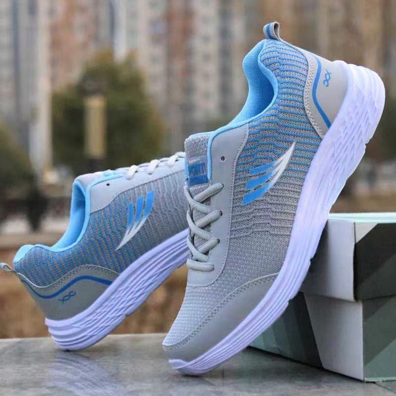 Весенне-осенние женские повседневные спортивные туфли для отдыха, дышащие плоские кроссовки для бега, легкие дорожные туфли