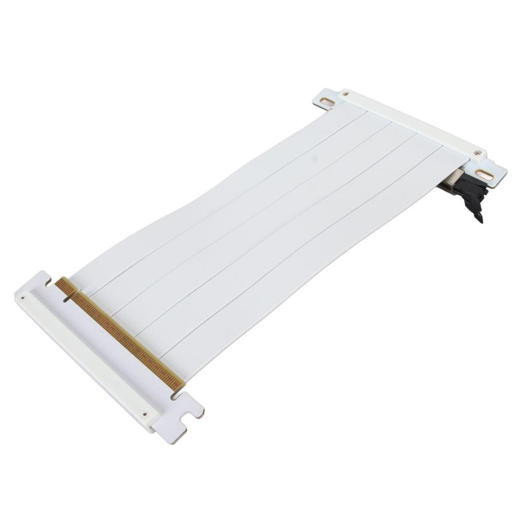 PCIE 4.0 X16 Riser Cable Высокоскоростной гибкий двухсторонний 180-градусный удлинительный кабель для графического процессора RTX