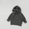 Super Cute Baby Knitted Cardigan Set Spring And Autumn New Baby Boy Patch Straight Pants Two-Piece Set