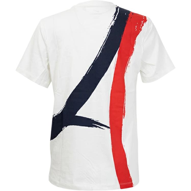 Nike Letter Print Pullover Round Neck Short Sleeve Football Shirt Men tops HQ8335-100