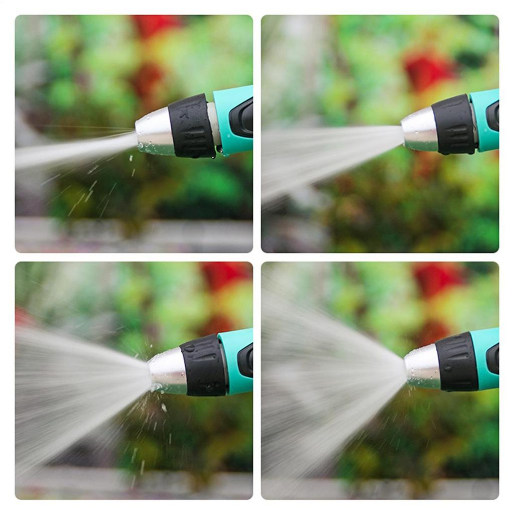 garden watering nozzle High Pressure Adjustable Spray Quick Connect Handheld Water Hose Sprayer Nozzle Garden Water Guns