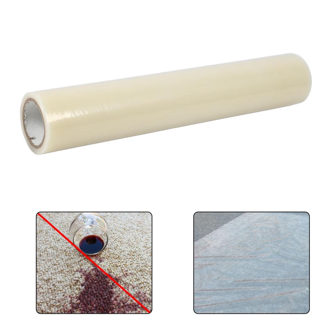 Рулон защитной пленки для ковров и пола, прочное покрытие, пылезащитная пленка 60 см*100 м