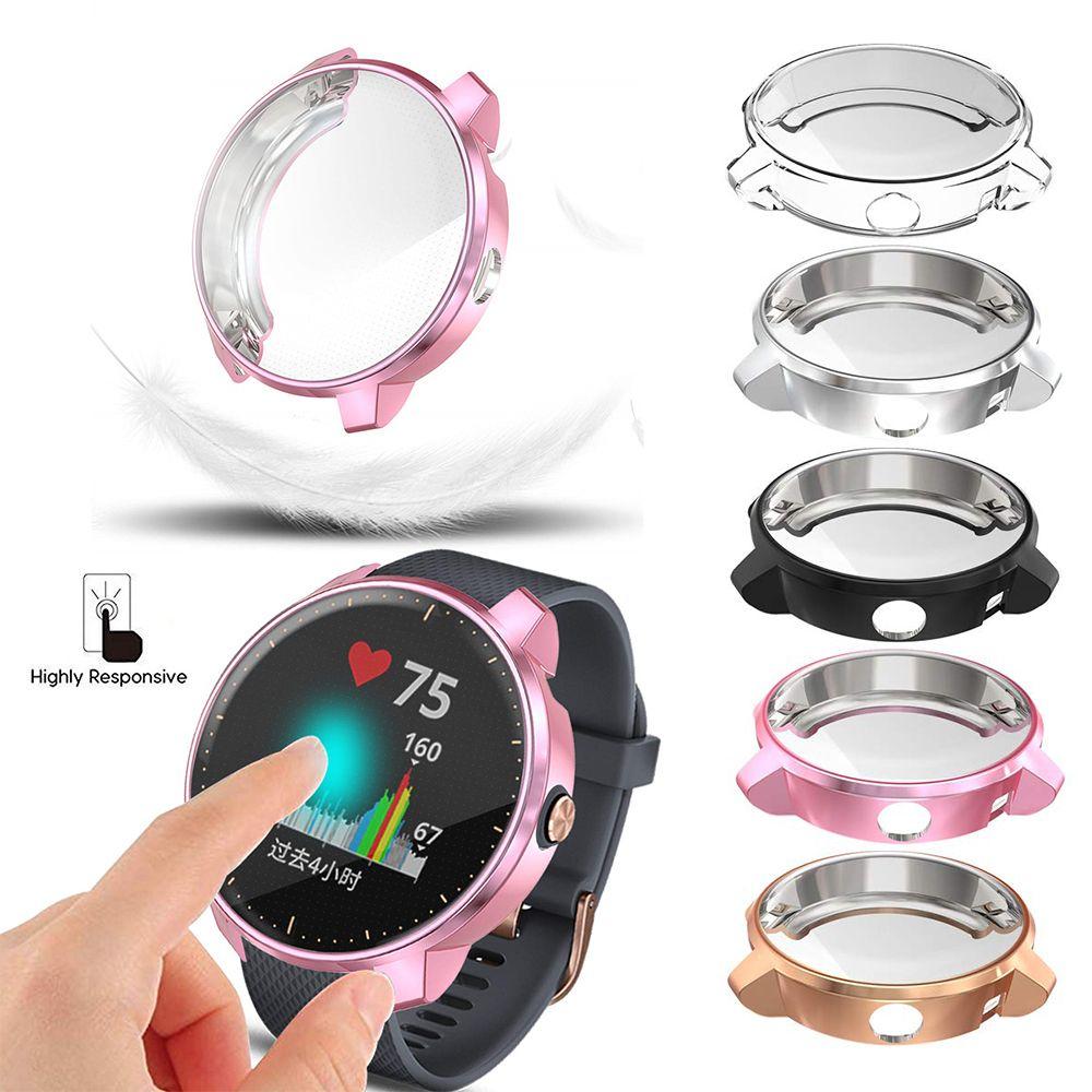 Умный Гальванизированный Тонкий TPU Чехол для Часов Защитная Крышка Силиконовый Чехол Защитная Пленка