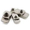 Home Improvement Carbon Steel EU Standard Nuts Fasteners Aluminum Profiles Thread T Nut Hardware