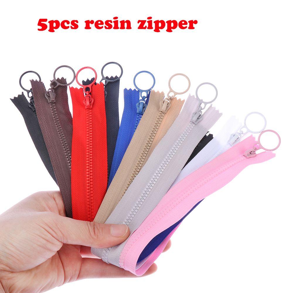 DIY Accessories Colorful Clothing Garment Candy Colors Sewing Handcraft Resin Zipper Nylon Zippers