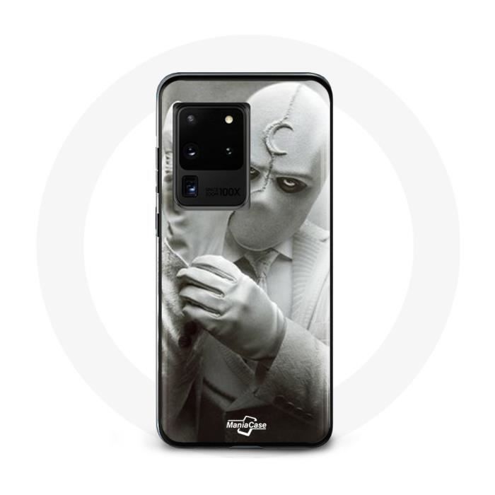 Coque pour Samsung Galaxy S20 Ultra Moon Knight Batman Affiche Nouvelle Série 2022