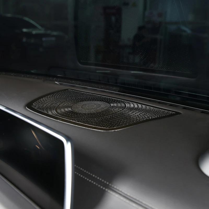 Алюминиевый сплав салона автомобиля приборная панель динамик сетка украшение для BMW 7 серии G11 G12 2017 2018 авто