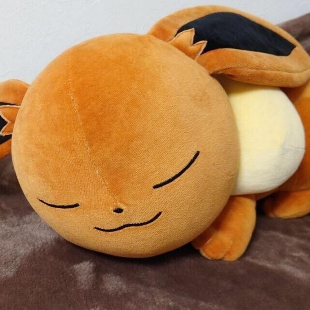 Плюшевая игрушка кукла Eeveelution Sleep Eevee Набивные игрушки 50 см Подарок на день рождения ребенку