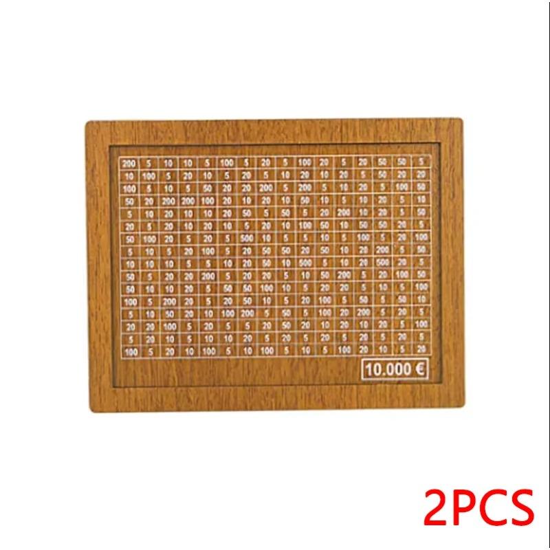 Копилка 10000 евро декоративная натуральная деревянная копилка с целями многоразовый счетчик копилка для детей домашний декор