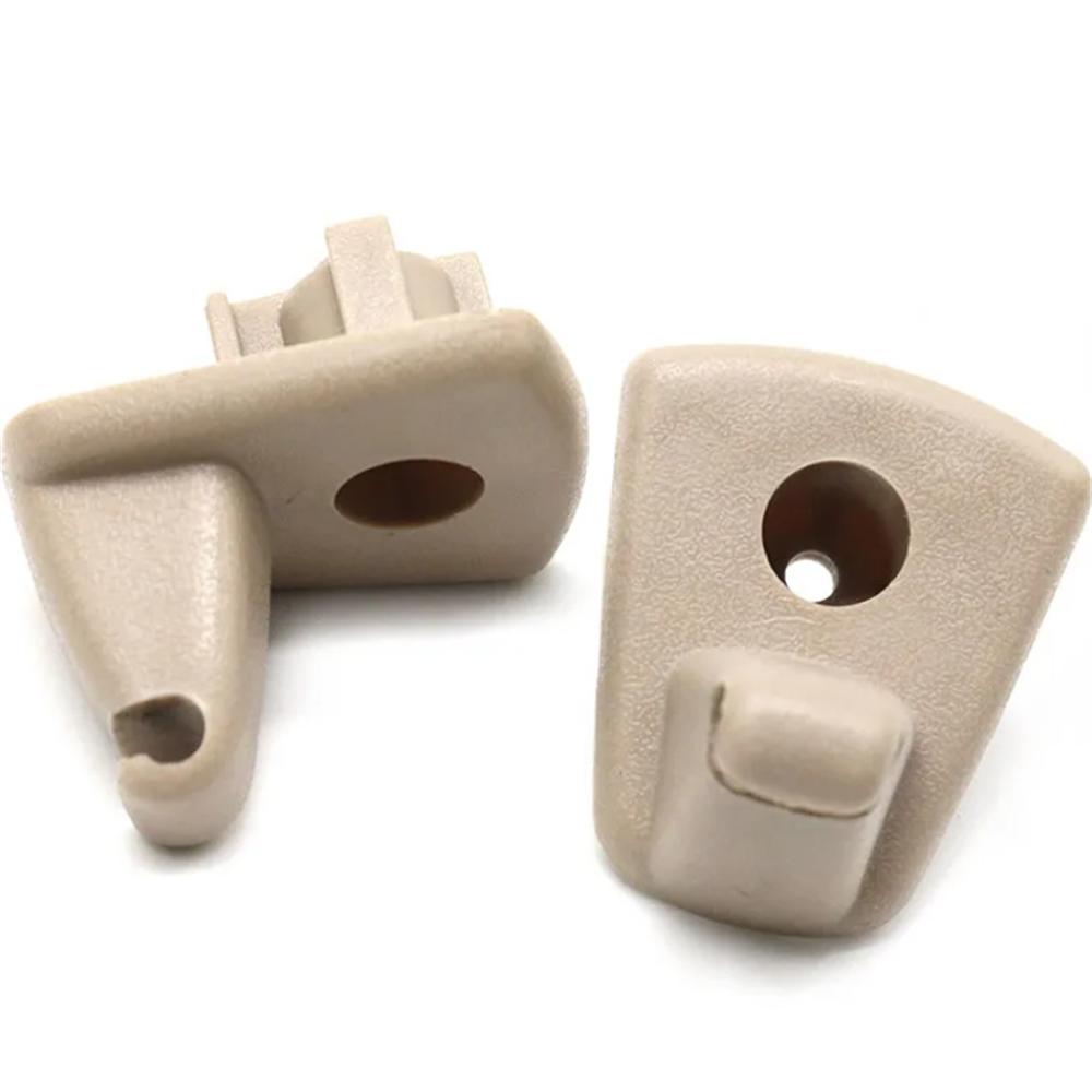 2 шт. Бежевые крючки-клипсы для держателя солнцезащитного козырька 1EJ51BD1AA Для Chrysler 300 Dodge Charger Magnum