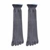Double-layer Five Finger Socks Mid Tube Flip Flop Socks New Two-toed Socks  Harajuku Style