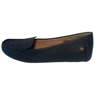 Clair Кожаные Слипоны Универсальные Повседневные Балетки Женские Балетки Черные 1092072-BLK