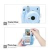 Crystal Sticker Transparent Storage Case Photo Bag Camera Cover Protective Shell