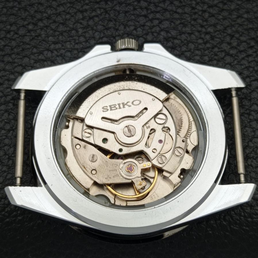 JAPAN SEIKO 5 MENS AUTOMATIC 6309A ВОССТАНОВЛЕННЫЕ ЧАСЫ С ЧЕРНЫМ ЦИФЕРБЛАТОМ a426510-2