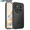 KEYSION Матовый полупрозрачный черный чехол для телефона HONOR X9c 5G Мягкий силикон+ПК Прозрачный противоударный чехол для Huawei Magic 7 Lite 5G