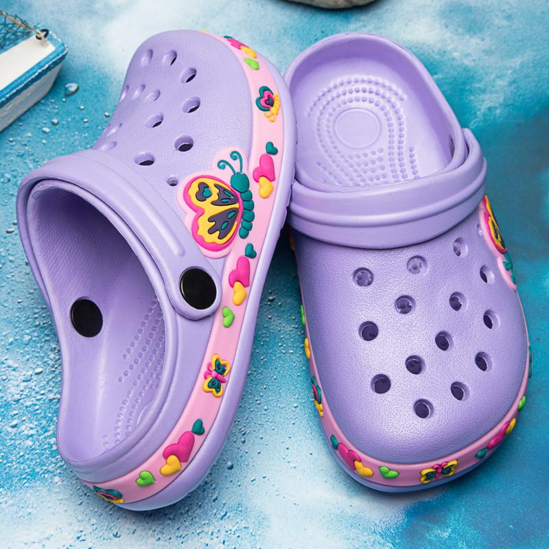 Милые новые тапочки с животными для маленьких мальчиков, летние детские сандалии с героями мультфильмов, пляжная обувь для малышей, милые шлепанцы для девочек, детские тапочки