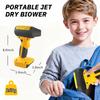 Мини-турбовентилятор Высокоскоростной бесщеточный двигатель Перезаряжаемый Мощный бытовой очиститель воздуха Компактный портативный инструмент для чистки