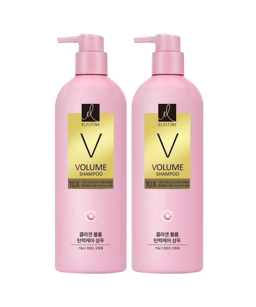 Volume & Elasticity Care 10X Shampoo 680ml x 2
