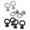 T Bolt Eye Nut Kit Stable Support Stainless Steel T Track Mount Tie Down  High Hardness for Holding Tie Down Straps