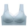 Seamless Silk Sports Bra: Anti-Sag, Fixed Cup, Wireless Design with Beautiful Back