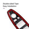 4Pcs/Set Car Interior Window Lift Switch Cover Trim Sticker for BMW 3 Series F30 Gran Turismo F34 Carbon Fiber Look Decoration