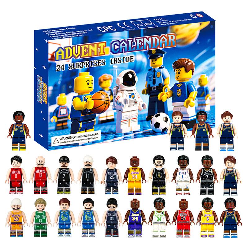 Международный 24-дневный адвент-календарь: Рождественский обратный отсчет Гоночная машина Игрушка-сюрприз для детей.