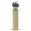 VidaXL Plant Stands 2 Pcs Sonoma Oak Engineered Wood, Flower Stand, Pot Stand, Plant Support 3307866