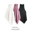 Kaslead New Arrival Women's Clothing Fashion Style Fashion Loose Silk Satin Texture Hanging Collar Tops 4772137