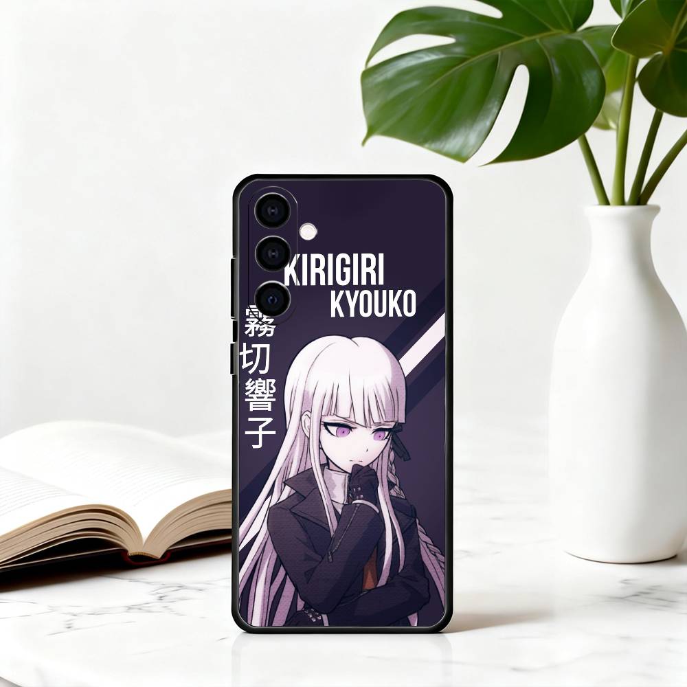 D-Danganronpa K-Kyoko K-Kirigiri-DKK Phone Case For Samsung Galaxy A73,A72,A71,A70,A53,A52,A51,Soft Silicone Black Cover
