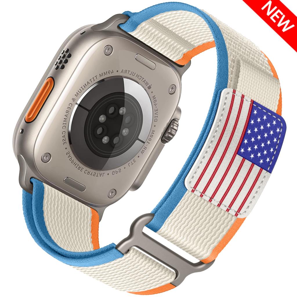 Ремешок Trail loop для Apple Watch Bands 49мм 44мм 40мм 41мм 45мм 42мм 46мм correa bracelet iWatch series 7 se 8 9 10 11 Ultra2 3