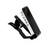 FLAMMA FT01 Tuner for and with Power Saving Mode and LED White Clip-On Guitar, Bass, Ukulele, Display,