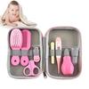 Baby Grooming Kit with Nail Clippers and Nail File for Newborns, Nose Care, and Nail File for Health and Cleanliness, Portable Case Included, Perfect