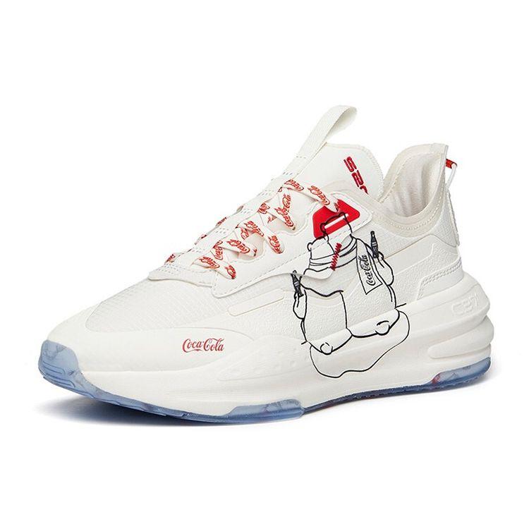 Кроссовки Coca-Cola X Anta C37 Series Low-Top женские кроссовки белые красные 922128081-9