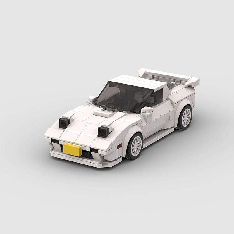 MOC Технический Автомобиль Городская Скоростная Машина Vetro Авто Ралли Строительные Блоки Кирпичики Украшение Креативные Игрушки Для Детей Взрослых Подарок на День Рождения