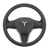 Зимняя плюшевая оплетка на руль Tesla Model 3/Y/S – Всесезонный хват