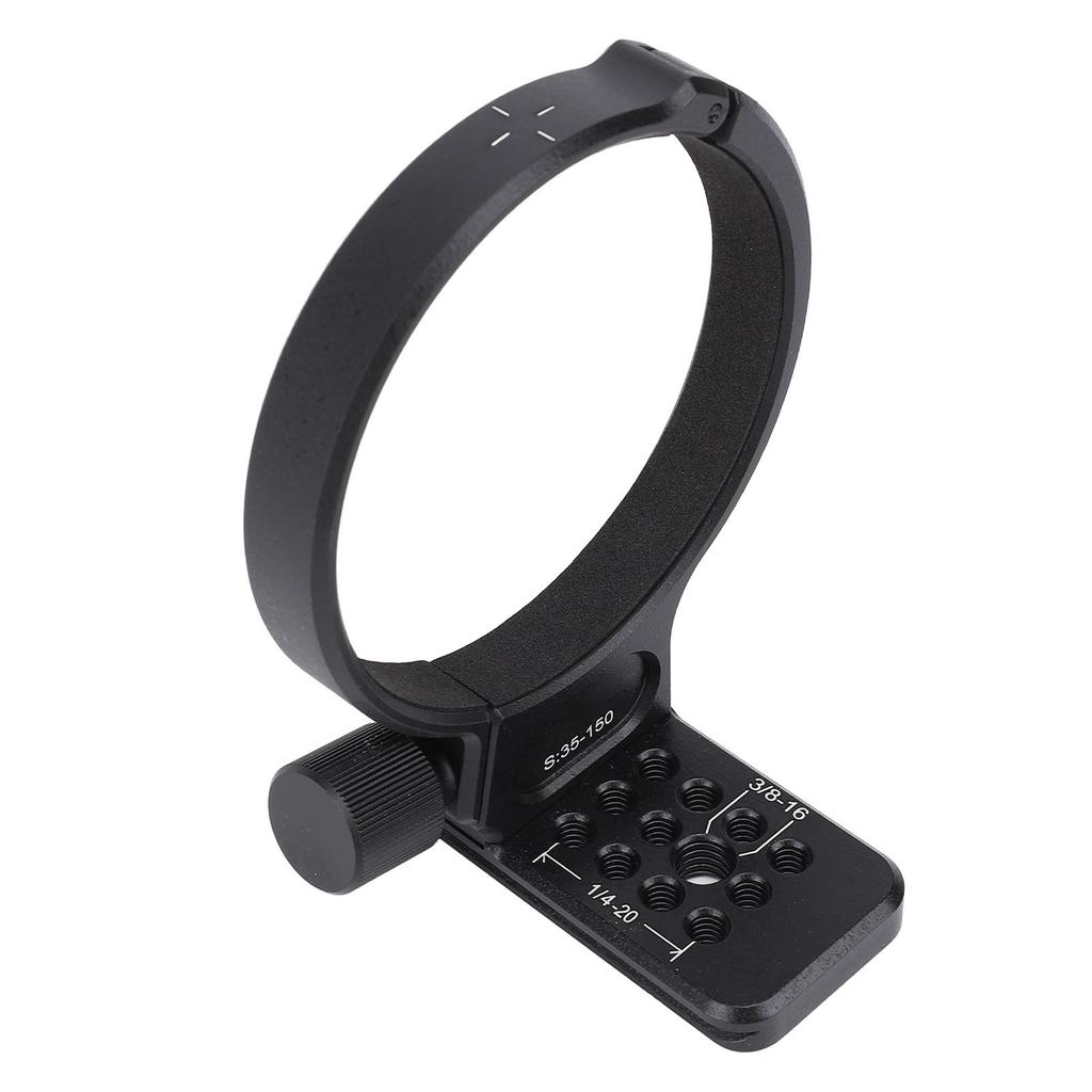 Tripod Mount Ring with Quick Release Plate 14 38 Inch Screw Hole Aluminum Alloy Tripod Mount