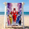 Фантастический мультфильм P-Power R-Rangers Полотенце Сушильное Полотенце для Ванны Подходит для Легкого Плавания Кемпинга Йоги Пляжа На Открытом Воздухе