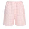 Shop   Ladies  Elastic Embossed Character Homewear Shorts Red Flower Cha Wpt 207