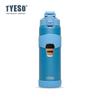 TYESO 900ML Double Wall Insulated Water Bottle 304 Stainless Steel Flask for Fitness Outdoor Daily Use Drink with non-slip pad with Coffee Sticker