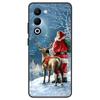 Рождественская Painting Чехол для телефона для OPPO A5 A5m A5Pro A3 A3X A40 A40M A60 A80 A3Pro 4G 5G Задняя крышка Мягкий силикон TPU Fundas