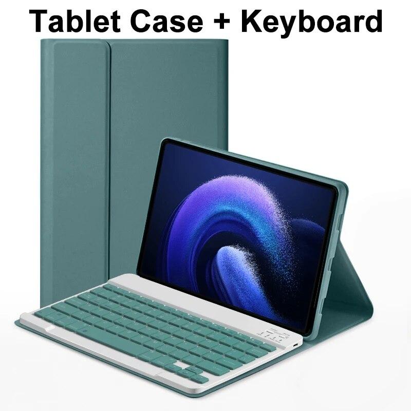 Чехол для планшета Xiaomi Mi Pad 6 Max 14 дюймов, съемная Bluetooth-клавиатура для Redmi Pad SE 11 дюймов 10,6, защитный чехол для планшета