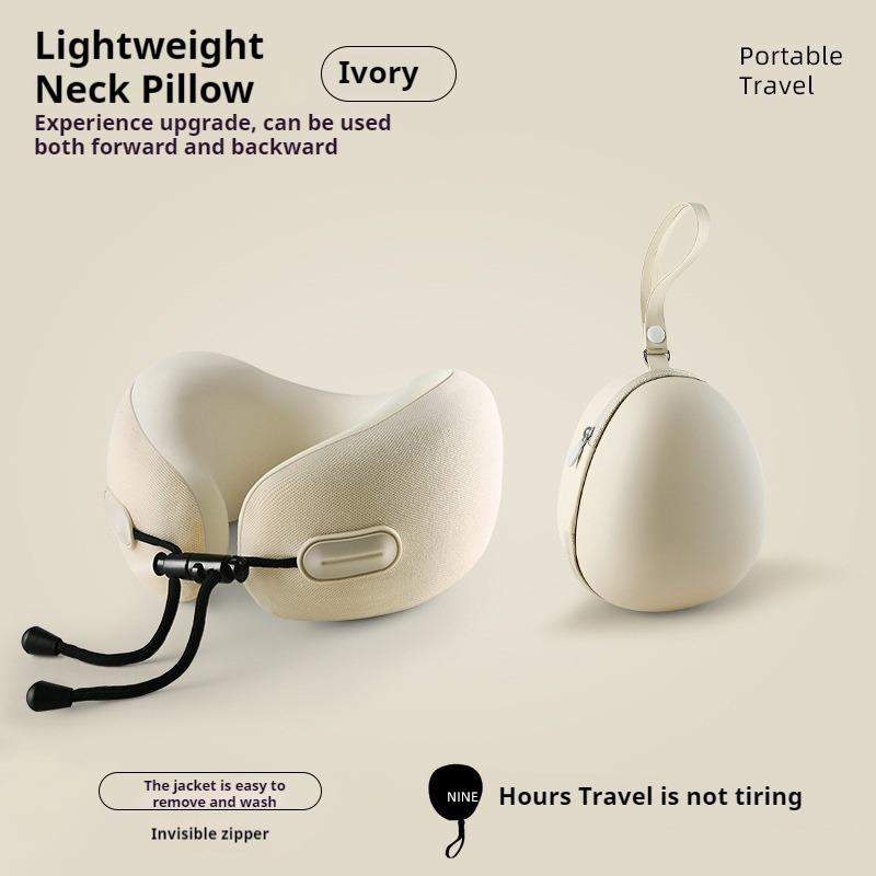 U-shaped Memory Foam Neck Pillow Suitable for Office Travel Pillow Can Be Easily Carried and Sent To the Storage Box