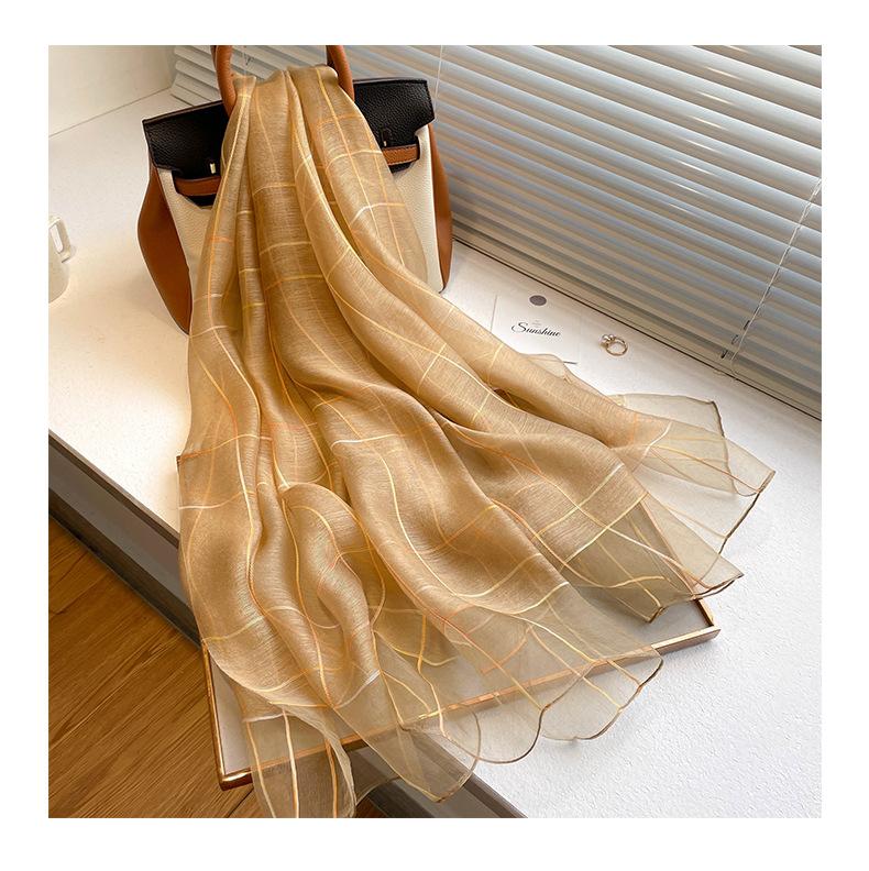 2025 Однотонный шарф из шелка и шерсти женский хиджаб пашмина шали и накидки Роскошный бренд Фуляр Бандана Буфанда Одеяло Шарфы