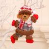 Cross-Border Small Santa Christmas Ornaments - Tree Accessories and Cloth Art Gifts