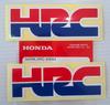 HONDA HRC Racing Decal Sticker Badge 85mm Long X 30mm 2 - (Honda Corporation) - High, Sheets. 86833-K33-T70